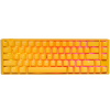 Ducky One 3 SF Yellow klawiatura Gaming USB Niemiecki Żółty