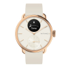 Zegarek hybrydowy Withings ScanWatch 2 - Stal nierdzewna - Hybrydowy inteligentny zegarek z paskiem - Fluoroelastomer - Rozmiar nadgarstka: 146-211 mm