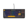 GENESIS THOR 230 TKL klawiatura Gaming USB + RF Wireless + Bluetooth QWERTY Czarny, Niebieski, Szary, Pomarańczowy