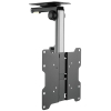 Techly ICA-CPLB 222 uchwyt do telewizorów 94cm (37") Czarny, Srebrny