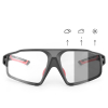 Okulary rowerowe Rockbros SP216BK fotochromowe UV400 - czarno-czerwone