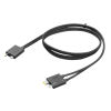 Lenovo 4X91K16970 kabel Thunderbolt 0,7 m 40 Gbit/s Czarny