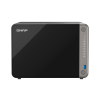 Qnap TS-AI642-8G, Tower, 6 x 2.5"/3.5" SATA, 8-core ARM Cortex 64-bit, onboard 8GB (not expandable), 1 x 2.5GbE + 2 x GbE, External adapter (PSU)