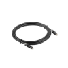 Kabel Lanberg CA-TOSL-10CC-0030-BK (Toslink M - Toslink M; 3m; kolor czarny)