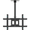 ONKRON N1L-B Uchwyt sufitowy obrotowo-pochylny do ekranu 32"-80" maks 68 kg czarny