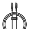 Kabel Baseus Unbreakable Typ C-Typ C 100W 1m (czarny)