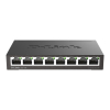 D-Link DGS-108 Nie zarządzany L2 Gigabit Ethernet (10/100/1000) Czarny