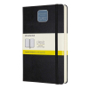 MOLESKINE Notes Classic L (13x21cm) w kratkę, twarda oprawa, 400 stron, czarny