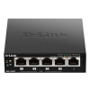 D-Link DGS-1005P/E łącza sieciowe Nie zarządzany Gigabit Ethernet (10/100/1000) Obsługa PoE Czarny