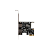 LANBERG KARTA PCI-E X1 -> 2X USB-A 3.1 GEN1 ŚLEDŹ LOW PROFILE PCE-US3-002