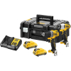 DeWALT DCK2110L2T-QW wkrętak zasilany/zakrętark udarowy Czarny, Żółty
