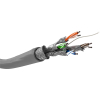 Goobay 93953 kabel sieciowy Szary 100 m Cat6 S/FTP (S-STP)