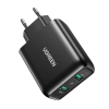 Ugreen ładowarka sieciowa 2xUSB-A 36W QC3.0 czarna (CD161)