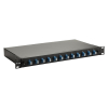 Equip LWL-SpleiĂźkasten 12-Port LC-Duplex OS2 1U komplett  sw
