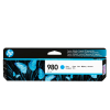 HP 980 oryginalny wkład atramentowy, błękitny