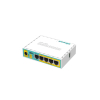 Mikrotik hEX PoE lite router Fast Ethernet Biały