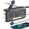 Extralink BT-4000 | Radio awaryjne Bluetooth solarne z korbką dynamo i latarką SOS | Powerbank 4000mAh