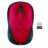 Mysz Logitech M235 910-002496 (optyczna; 1000 DPI; kolor czerwony)