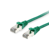 Equip Patchkabel Cat6A      S/FTP 2xRJ45 25.00m    grĂĽn LSZH Polybeutel