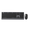 GEMBIRD BEZPRZEWODOWY ZESTAW KLAWIATURY + MYSZ DUAL MODE, 2.4 GHZ + BT, SLIM, UKŁAD US, KOLOR CZARNY