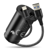 EVERACTIVE ŁADOWARKA SAMOCHODOWA 2 X USB CZARNA + KABEL CC-25C