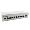 Equip Patchpanel 12xRJ45 Cat6  Desktop        250MHz RAL7035
