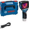 Bosch GTC 600 C Noise equivalent temperature difference (NETD) IR Czarny, Niebieski 256 x 192 px Wbudowany wyświetlacz LCD