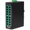 TRENDnet Industrie Switch 16 Port Gbit PoE+  DIN-Rail Metall