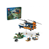 LEGO City 60437 Helikopter badaczy dżungli w bazie