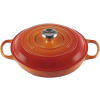 Garnek okrągły Le Creuset Gourmet Professional 30cm piekarnik czerwony