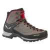 Salewa MTN Trainer Mid GTX Męski Dorosły Ciemnoszary, Szary, Czerwony