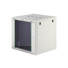 Digitus Szafa sieciowa wisząca DYNAmic 19" 12U rack 600x600, drzwi szyba, szary, niedzielona, złożona, 60kg