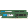 Pamięć RAM Crucial DDR4 - 16 GB: 2 x 8 GB - DIMM 288-pin - unbuffered