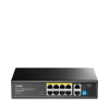 Switch CUDY FS1010P 8-Port 10/100M PoE+ 120W 2xUplink