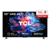 Telewizor TCL 55V6C DLED 55'' 4K Ultra HD Google TV Dolby Atmos DVB-T2 Metaliczny