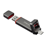 Intenso externe USB SSD UX100 1TB USB 3.2 C+A Gen.1x1