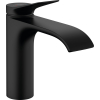 Hansgrohe Vivenis jednouchwytowa bateria umywalkowa 110 z podnoszoną zatyczką czarny mat