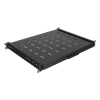 LANBERG WYSUWANA PÓŁKA DO SZAF RACK 19" 350MM CZARNA (1U/445X350MM UDŹWIG DO 35KG, MONTAŻ 4PUNKTOWY)