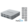 Stacja dokująca CONCEPTRONIC 15-1 USB-C->2xHDMI/2xUSB-C/4xUSB-A/+80W si