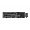 GEMBIRD BEZPRZEWODOWY ZESTAW KLAWIATURY + MYSZ SILENT KEY PRO BUSINESS, CZARNY, UKŁAD US