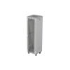 LANBERG SZAFA INSTALACYJNA RACK STOJĄCA 19" 42U 600X600 SZARA DRZWI PRZESZKLONE LCD (FLAT PACK) V2
