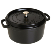 Garnek żeliwny okrągły wysoki STAUB 40502-285-0 - czarny 4.8 ltr