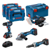 Bosch Combi-kit 4 outils 18V Bateria