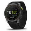 Zegarek sportowy Garmin Enduro 2 Solar 35mm Black Carbon Gray DLC Ti Ultrafit Band Szary