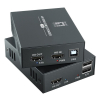 LevelOne HDMI VerlĂ¤ngerungskit Cat5/6  4K/60Hz  100m schwarz
