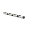 Patch panel Lanberg PPU5-1024-B (1U; 19"; kat. 5e; UTP; 24xRJ-45)