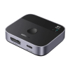 Switch Ugreen DisplayPort/USB-C do USB-C - szary