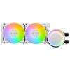 Chłodzenie wodne MSI MAG CORELIQUID E240 WHITE ARGB 2x120mm