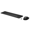 Zestaw klawiatura + mysz HP 650 Wireless Keyboard and Mouse Combo bezprzewodowe czarne 4R013AA