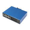 Przemysłowy 8+4 10G SFP Port L2+ Gigabit Ethernet POE Switch 8 x GE RJ45 + 4 x 10G SFP Port